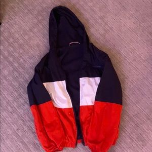 Brandy Melville Striped Windbreaker